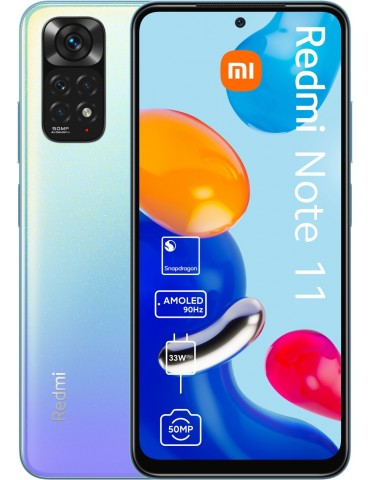 Xiaomi Redmi Note 11 128GB Star Blu Dual Sim 4GB Europa