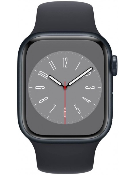 Apple Watch 8 41mm Quadrante Nero con cinturino Nero GPS Europa