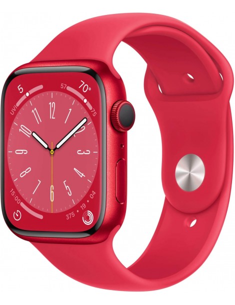 Apple Watch 8 41mm Quadrante Rosso con cinturino Rosso GPS Europa