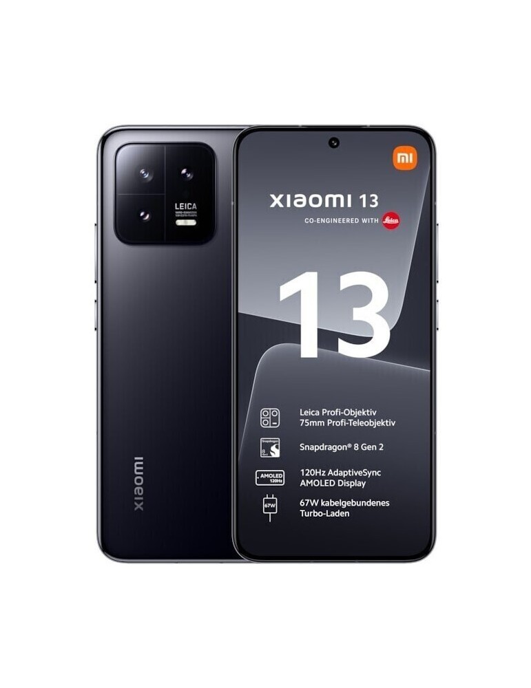 Xiaomi 13 256GB Nero 5G Dual Sim 8GB Europa