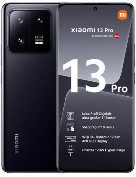 Xiaomi 13 Pro 256GB Nero 5G Dual Sim 12GB Europa