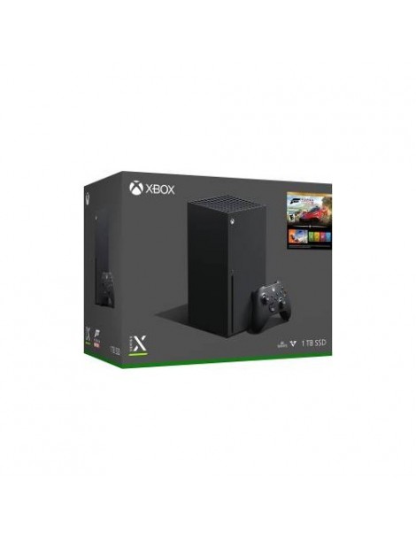 Microsoft Console XBOX SERIE X 1 TB + FORZA HORIZON 5 Nero - 2