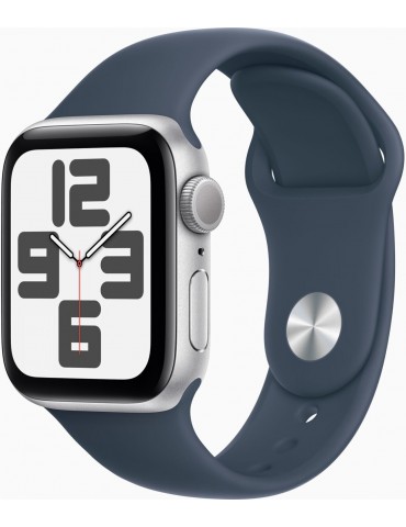 Apple Watch SE 40mm 2023 Quadrante Argento con cinturino Blu GPS Europa - 1