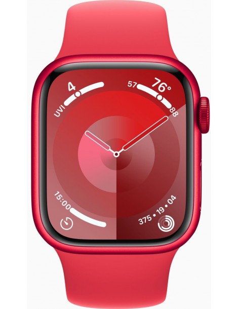 Apple Watch 9 41mm Quadrante Rosso con cinturino Rosso GPS Europa - 2