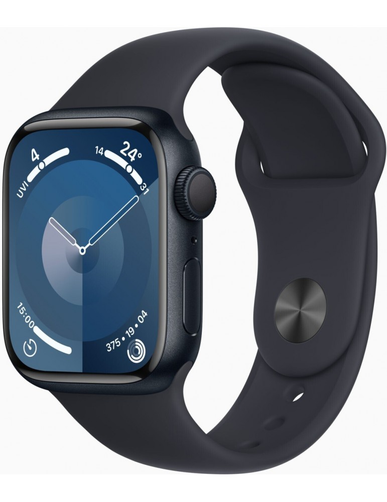 Apple Watch 9 41mm Quadrante Nero con cinturino Nero GPS Europa - 1