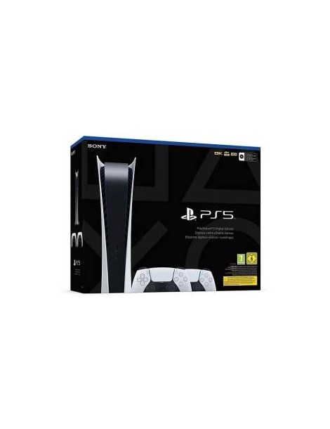 PlayStation 5 Console 1TB Digital Slim Bianco + 2 DualSense Italia