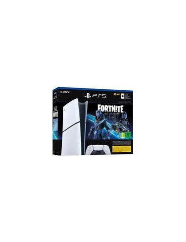 PlayStation PS5 Slim 1TB Digital Bianco + Cobalt Star Fortnite Bundle Italia